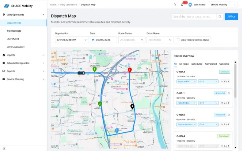Dispatch Dashboard