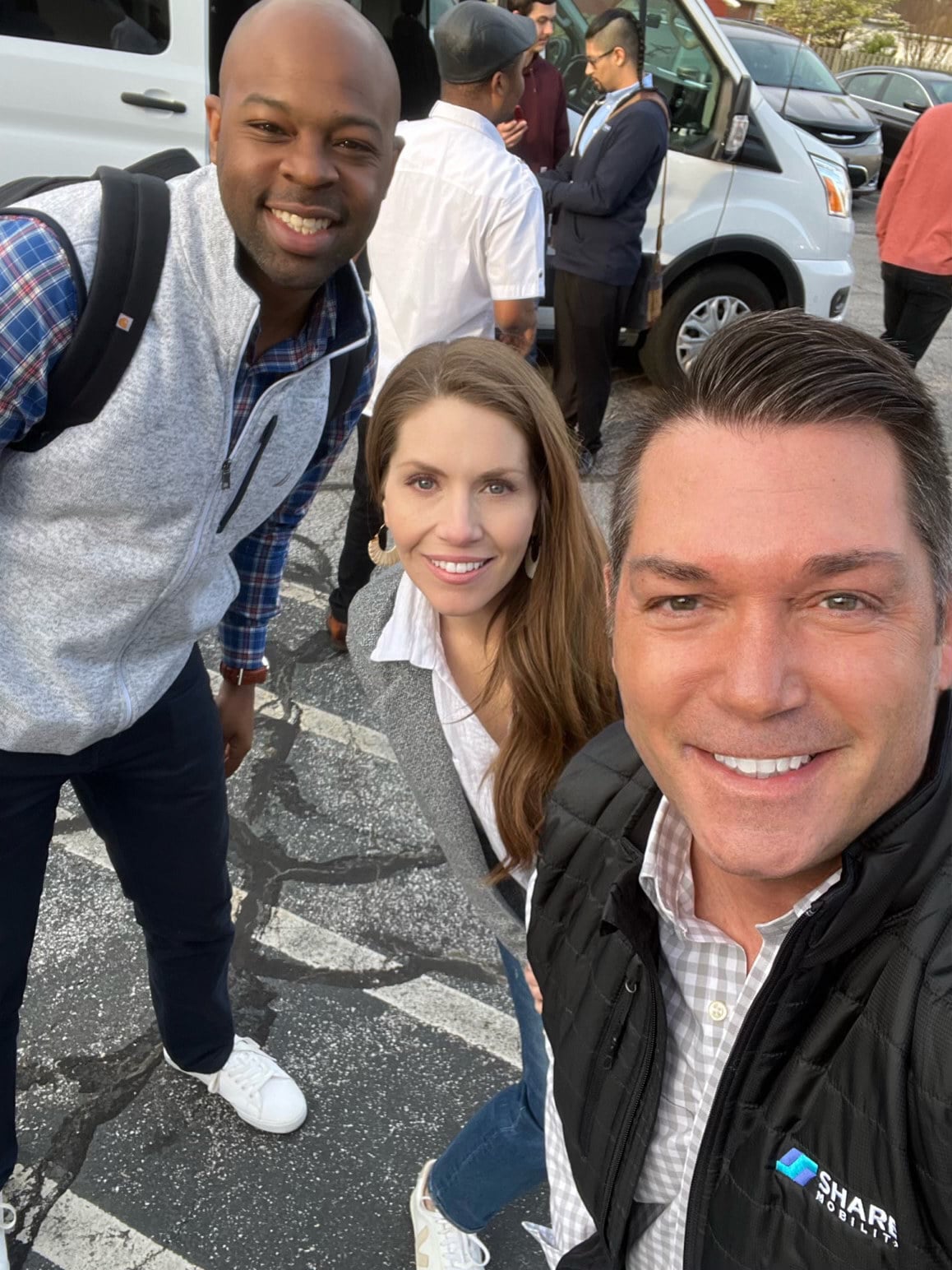 SHARE Mobility team at a company event